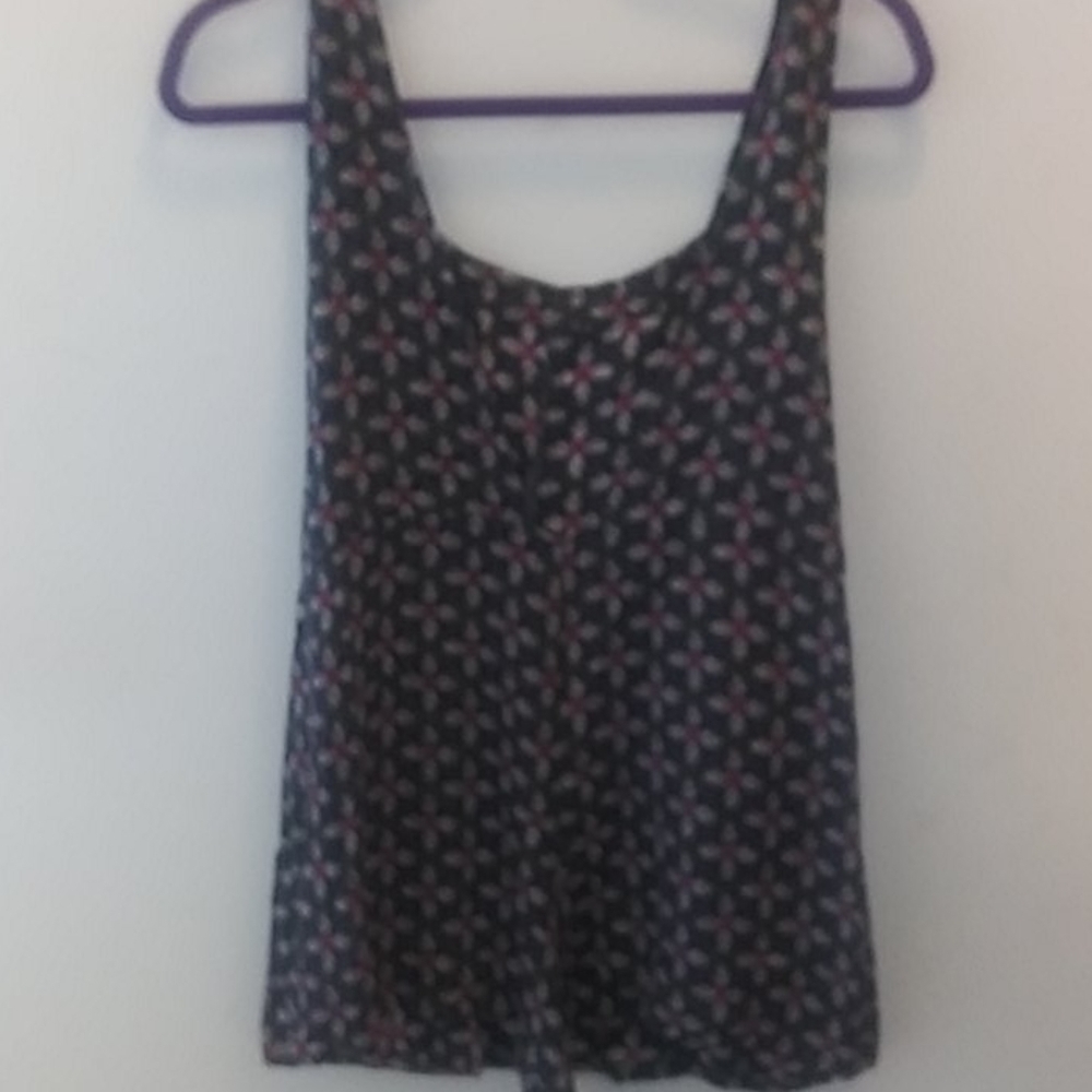 Floral Sleeveless Romper Size M - Picture 3 of 8